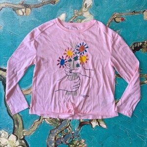Picasso Long Sleeve Graphic Tee, size 12 yrs